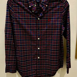 Boys Ralph Lauren plaid button down